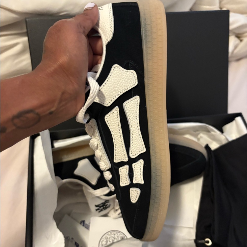 AMIRI Black and White Sneakers !!!***AUTHENTIC***!!! - Picture 4 of 16